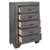 1904GY Bedroom Beechnut Collection 4pc Set (QB+NS+DR+MR)