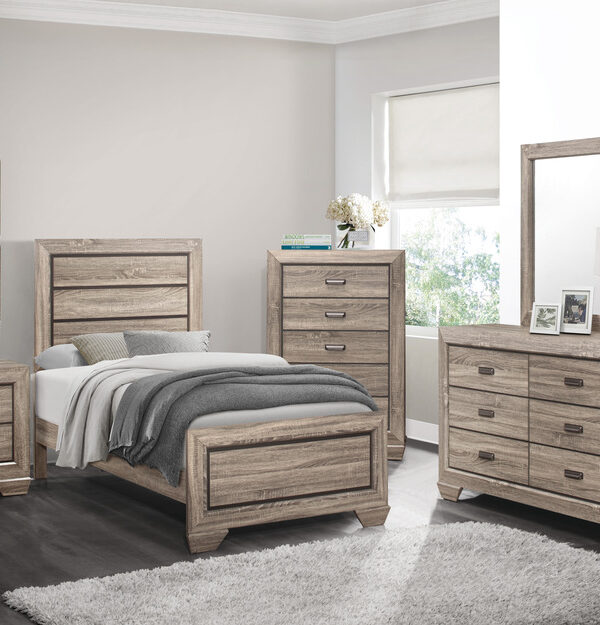 1904 Bedroom Beechnut Collection 4pc set (QB+NS+DR+MR)