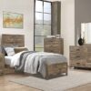 1910 Bedroom Mandan Collection 4pc Set (QB+NS+DR+MR)