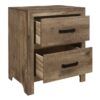 1910 Bedroom Mandan Collection 4pc Set (QB+NS+DR+MR)