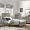 1910GY Bedroom Mandan Collection 4pc Set (QB+NS+DR+MR)