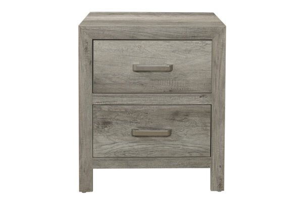 1910GY Bedroom Mandan Collection 4pc Set (QB+NS+DR+MR)