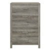 1910GY Bedroom Mandan Collection 4pc Set (QB+NS+DR+MR)