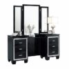 1916BK Bedroom Allura Collection 4pc Set (QB+NS+DR+MR)