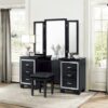 1916BK Bedroom Allura Collection 4pc Set (QB+NS+DR+MR)