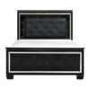 California King Bed, LED Lig