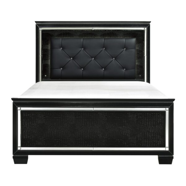 California King Bed, LED Lig