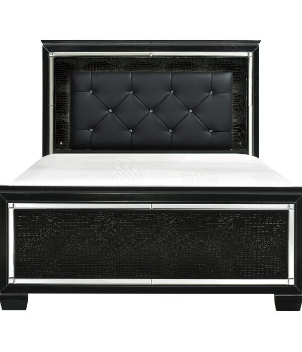 California King Bed, LED Lig