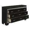 1916BK Bedroom Allura Collection 4pc Set (QB+NS+DR+MR)