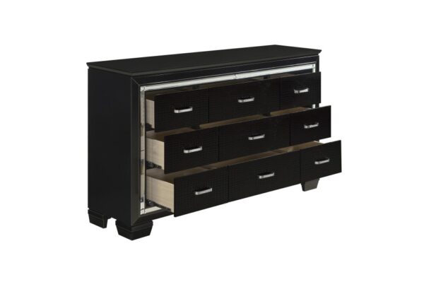 1916BK Bedroom Allura Collection 4pc Set (QB+NS+DR+MR)
