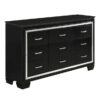 1916BK Bedroom Allura Collection 4pc Set (QB+NS+DR+MR)