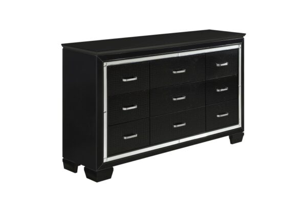 1916BK Bedroom Allura Collection 4pc Set (QB+NS+DR+MR)