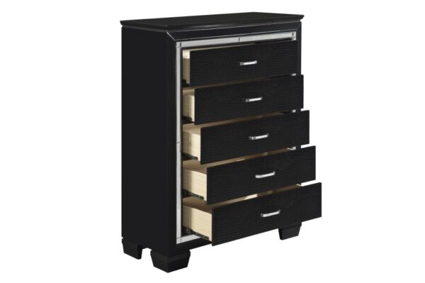 1916BK Bedroom Allura Collection 4pc Set (QB+NS+DR+MR)