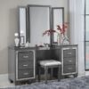1916GY Bedroom Allura Collection 4pc Set (QB+NS+DR+MR)