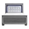 1916GY Bedroom Allura Collection 4pc Set (QB+NS+DR+MR)