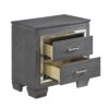 1916GY-4 Night Stand, LED Lighting