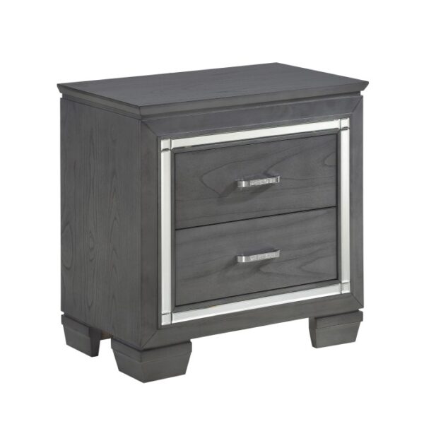 1916GY-4 Night Stand, LED Lighting