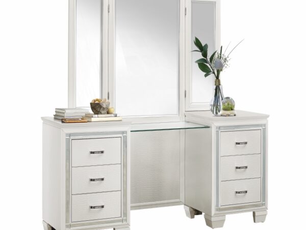 1916W-15* Vanity Dresser with Mirror