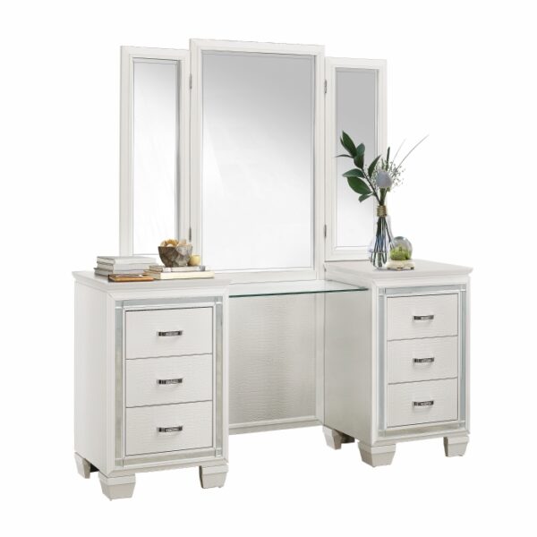 1916W-15* Vanity Dresser with Mirror
