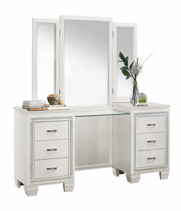 1916W-15* Vanity Dresser with Mirror