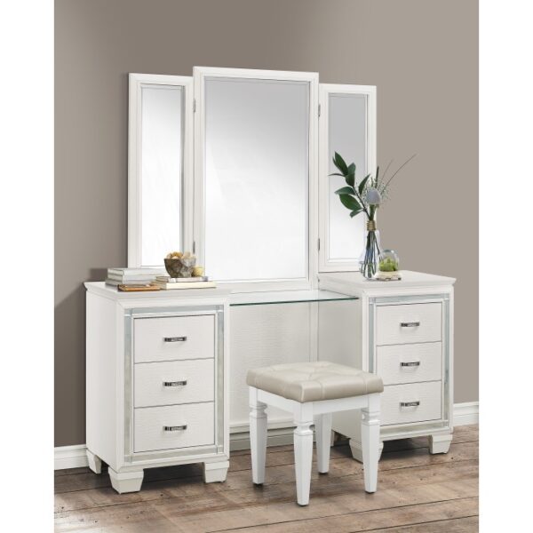 1916W-15* Vanity Dresser with Mirror