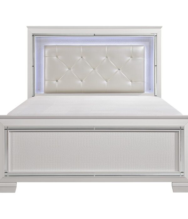 California King Bed, LED Lig