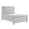 HE-1916W-1  Queen Bed, LED Lighting