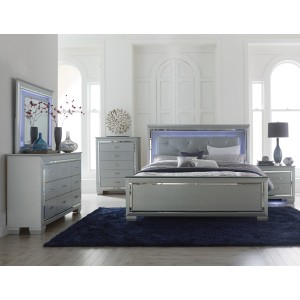 Eastern King Bed, LED Lighting