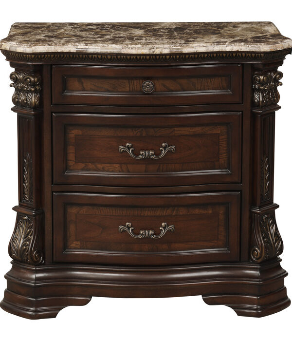 1919-4 Night Stand, Marble Top