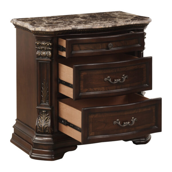 1919-4 Night Stand, Marble Top