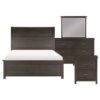 1923 Bedroom Hebron Collection 4pc Set (QB+NS+DR+MR)