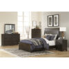 HE-1923-1  Queen Sleigh Bed