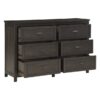 1923 Bedroom Hebron Collection 4pc Set (QB+NS+DR+MR)