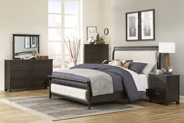 1923NB Bedroom Hebron Collection 4pc Set (QB+NS+DR+MR)