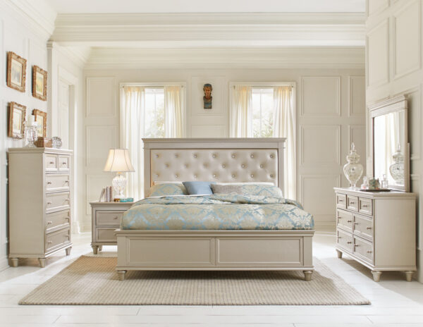 1928 Bedroom Celandine Collection 4pc Set (QB+NS+DR+MR)