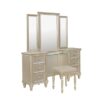 1928 Bedroom Celandine Collection 4pc Set (QB+NS+DR+MR)