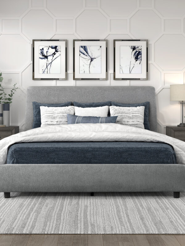 1931 Bedroom Alford Collection Queen Platform Bed