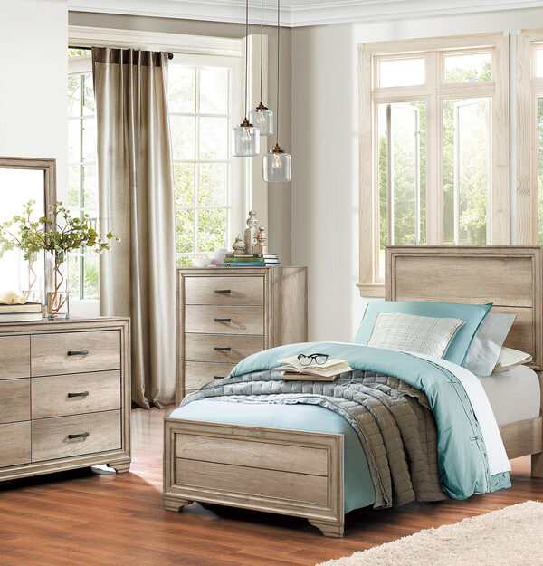 1955 Bedroom Lonan Collection 4PC SET: 1QB,1NS,1DR,1MR