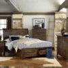 1957 Bedroom Jerrick Collection 4PC SET: 1QB,1NS,1DR,1MR