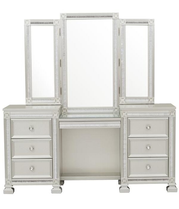 1958-15* Vanity Dresser with Mirror