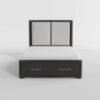 1381 Bedroom Gilbert Collection 4pc Set (QB+NS+DR+MR)