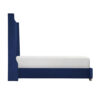 UPHL VELVET EK BED, BLUE