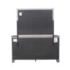 1730GY Bedroom Cotterill Collection 4pc Set (QB+NS+DR+MR)