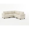 9650DG*4SC 4-Piece Sectional with Stora...