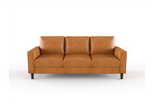 9203BRW Seating-Malcolm Collection 2pc Set: Sofa, Love