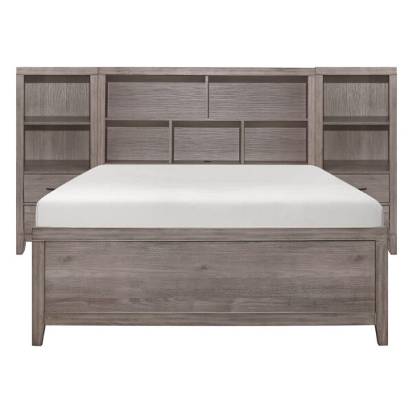HE-2042NBWB  3pc Set Queen Wall Bed (QB+2PNS)