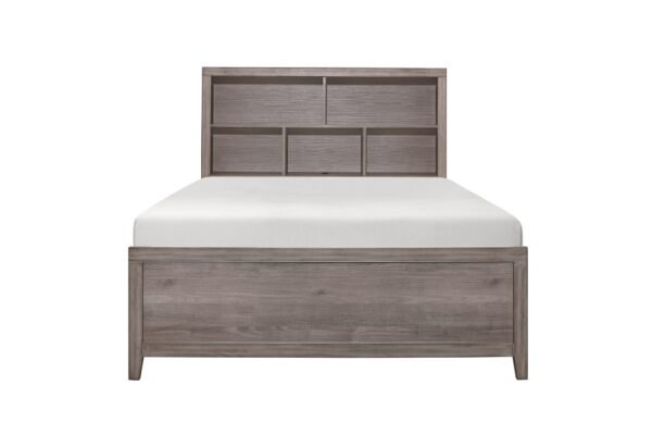 2042 Bedroom Woodrow Collection 4PC SET: 1QB,1NS,1DR,1MR