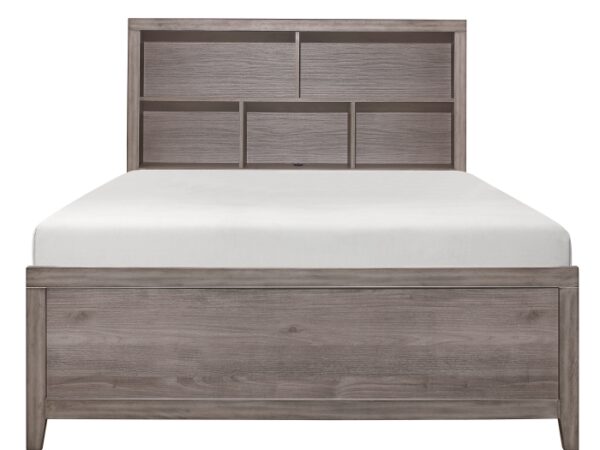 HE-2042NB-1  Queen Platform Bed