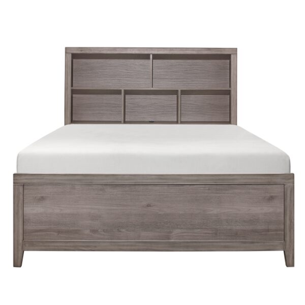 HE-2042NB-1  Queen Platform Bed