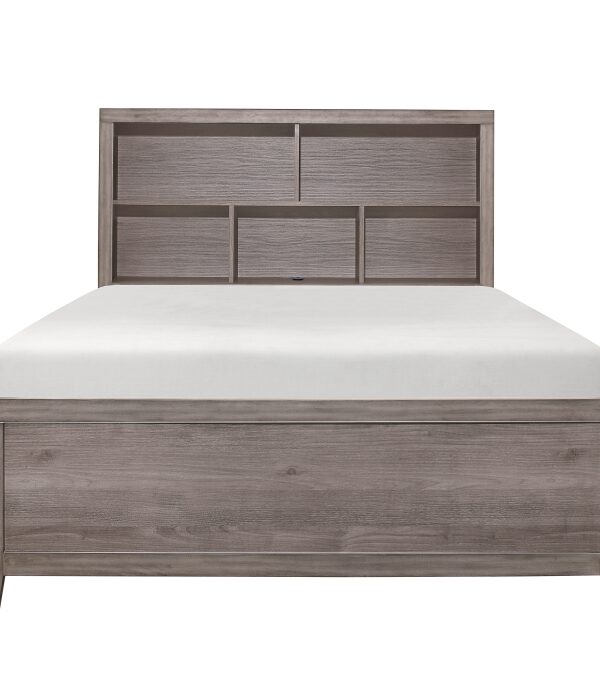 HE-2042NB-1  Queen Platform Bed